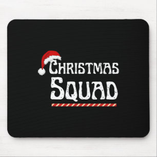 Tapis De Souris Escadron de Noël Père Noël Famille Correspondant P