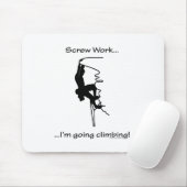 Tapis De Souris Escalade allante de roche de travail de vis… (Avec souris)