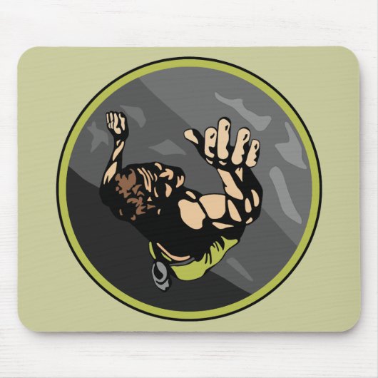 Tapis De Souris Escalade de roche (Devant)