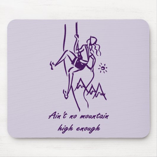 Tapis De Souris Escalade de roche (Devant)