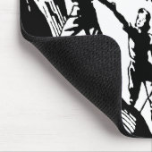 Tapis De Souris Escalade Retro Rock (Coin)