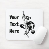 Tapis De Souris Escalade Stencil Slow Loris (Avec souris)