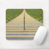 Tapis De Souris Escalier de stade entre les rangées des sièges (Avec souris)