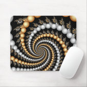 Tapis De Souris Escalier en spirale Mousepad de fractale (Avec souris)