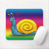 Tapis De Souris Escargot aimé (Avec souris)