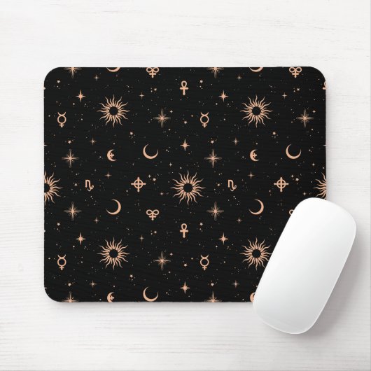 Tapis De Souris Esotérisme doré (Avec souris)