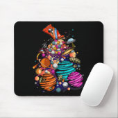 Tapis De Souris Espace (Avec souris)