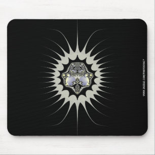 Tapis De Souris Espace Doré