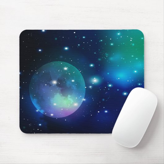 Tapis De Souris Espace extra-atmosphérique et étoiles (Avec souris)