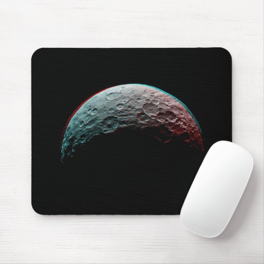 Tapis De Souris Espace noir. Planète Ceres / astronomie du système (Avec souris)