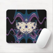Tapis De Souris Espace Violet (Avec souris)