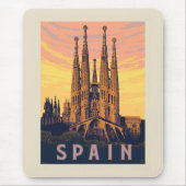 Tapis De Souris Espagne | Familia Sagrada (Devant)