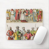 Tapis De Souris Espagnol et robe maure (Avec souris)