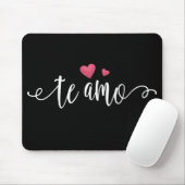 Tapis De Souris Espagnol Te Amo I Love You Valentine | Mousepad (Avec souris)