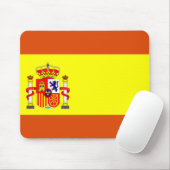 Tapis De Souris España/drapeau Mousepad de l'Espagne (Avec souris)