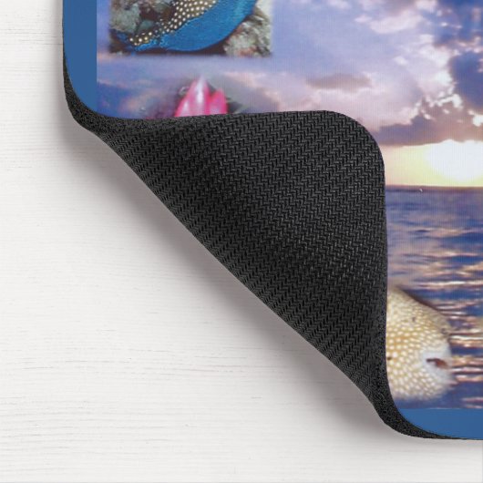 Tapis De Souris Espèce marine de baie d'Hawaï Hanauma (Coin)