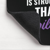 Tapis De Souris Espérons plus fort que le chat de sensibilisation (Coin)