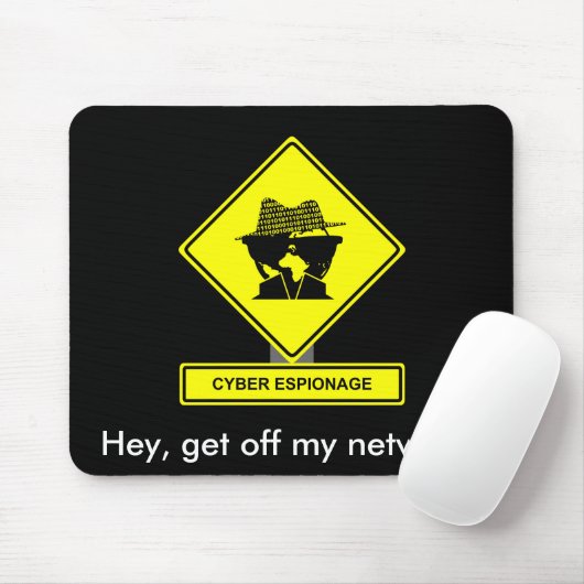 Tapis De Souris Espionnage Mousepad de Cyber (Avec souris)