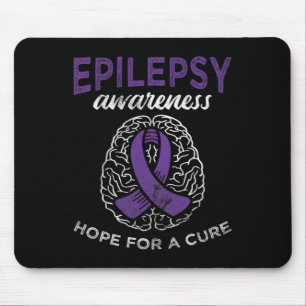 Tapis De Souris Espoir D'Une Sensibilisation Cure À L'Épilepsie