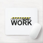 Tapis De Souris Esprit créatif au travail (Avec souris)