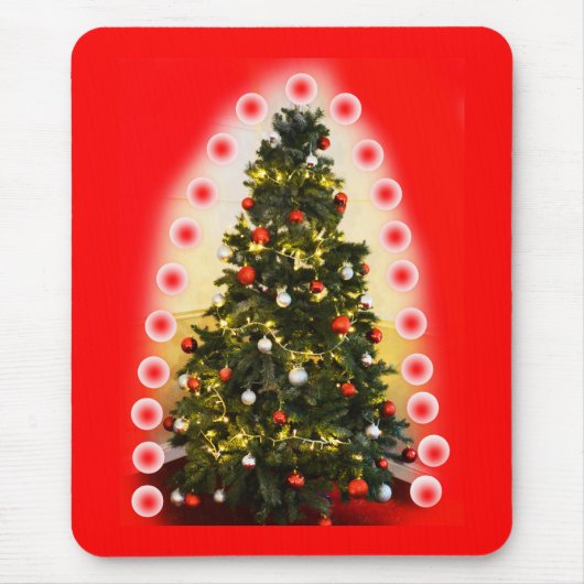 Tapis De Souris Esprit d'arbre de Noël (Devant)