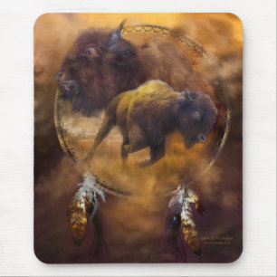 Tapis De Souris Esprit de l'art Brown Mousepad de Buffalo