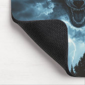 Tapis De Souris Esprit de loup de tempête (Coin)