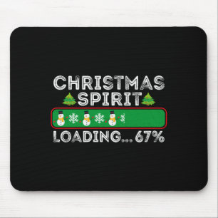 Tapis De Souris Esprit de Noël Chargement 67 Six Sept Mème Drôle S