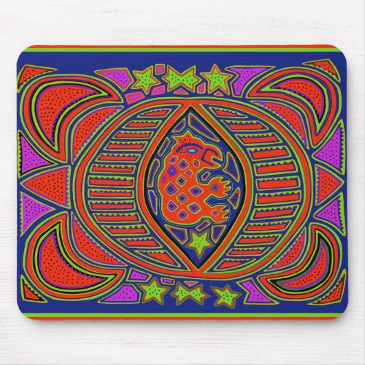 Tapis De Souris Esprit de Tortue Chamanique (Devant)