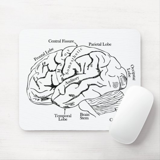 Tapis De Souris Esprit humain (Avec souris)