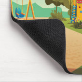 Tapis De Souris Esquisse de terrain de jeu (Coin)