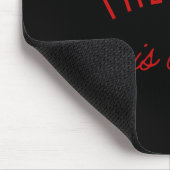 Tapis De Souris Est-Cool Thérapeute de sensibilisation aux problèm (Coin)