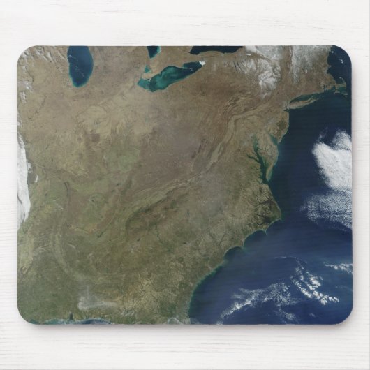 Tapis De Souris Est des États-Unis (Devant)