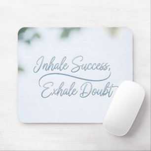 Tapis De Souris Esthétique de citation de réussite de calligraphie