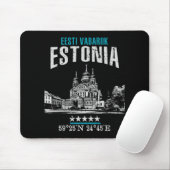 Tapis De Souris Estonie (Avec souris)
