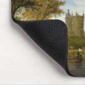 Tapis De Souris Estuaire de rivière avec un château (Coin)