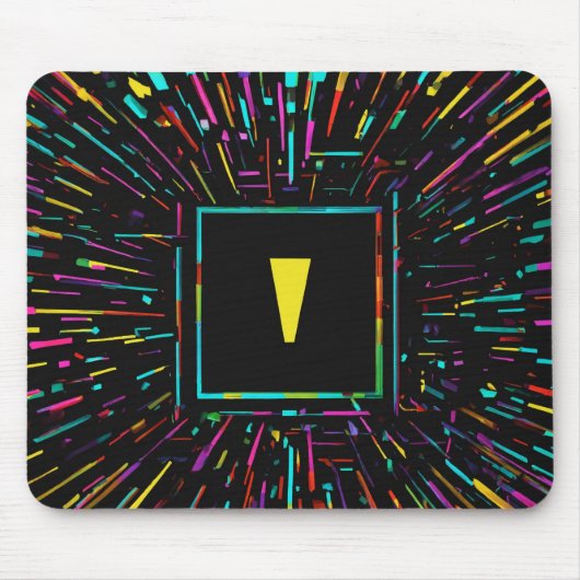 Tapis De Souris Et "Exclampad : Mousepad vibrant (Devant)