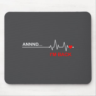 Tapis De Souris Et… Je Suis De Retour Heart Warriors Sensibilisati
