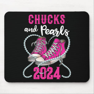 Tapis De Souris Et Pearls I'm With Her Kamala 2024 Président