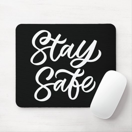 Tapis De Souris Et Restez en sécurité (Avec souris)