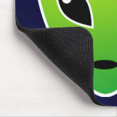 Tapis De Souris ET - sur Bleu foncé - Customisé (Coin)