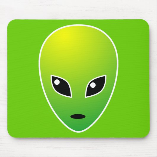 Tapis De Souris ET - sur Vert (Devant)