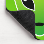 Tapis De Souris ET - sur Vert - Customisé (Coin)