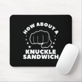 Tapis De Souris Et Une Boîte De Boxe À Sandwich Knuckle 2 (Avec souris)