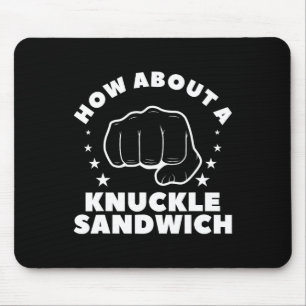 Tapis De Souris Et Une Boîte De Boxe À Sandwich Knuckle 2