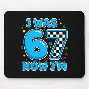 Tapis De Souris Était 6 7 mème 6 7 décorations d'anniversaire 7ème