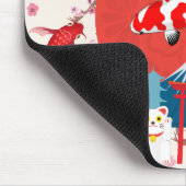 Tapis De Souris Étang de carpes koï (Coin)