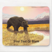 Tapis De Souris Étang Grizzly (Devant)