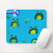 Tapis De Souris ÉTANG Mousepad de FROGGIE (Avec souris)