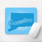 Tapis De Souris État Connecticut (Avec souris)